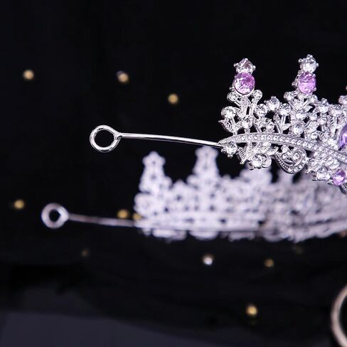 Tiaras and Crowns for Women Crystal Princess Tiaras Rhinestone Queen Crowns For Wedding Bridal Birthday Prom Pageant Party (Tiara 100) in Saudi Arabia