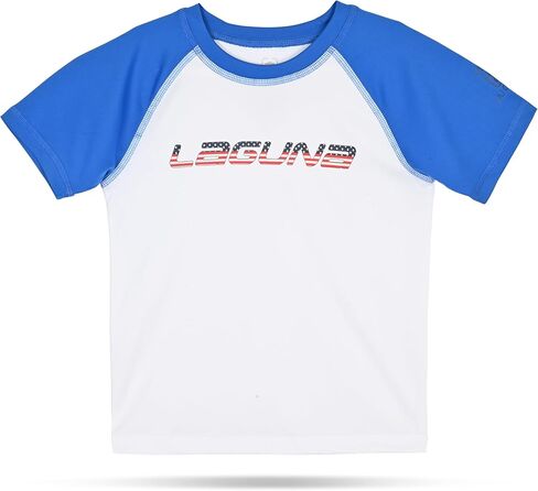 LAGUNA Boys Rash Guard Swimwear Set UPF 50+ Sun Protection 2 Piece Swim Set Trunks and Shirt Bathing Suit in Kuwait