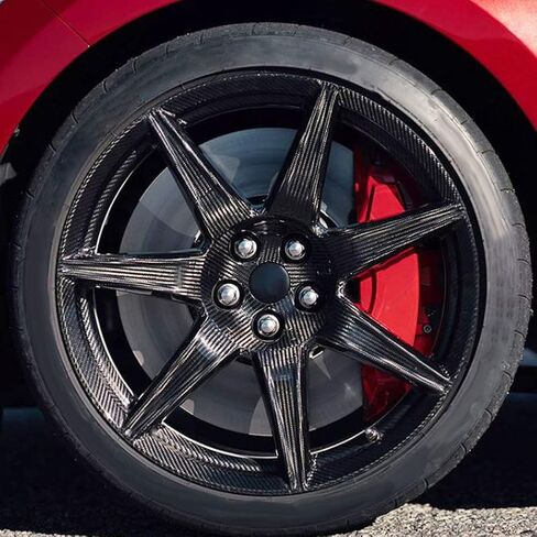 Brake Caliper Covers, Left Right Universal Red Aluminium Alloy Brake Caliper Covers, For 16-17 Inch Wheels (L) in Saudi Arabia