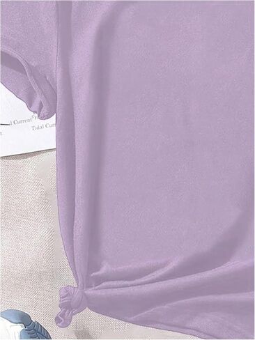 SweatyRocks Girl's Graphic T Shirt Short Sleeve Crew Neck Summer Casual Tee Tops in Kuwait
