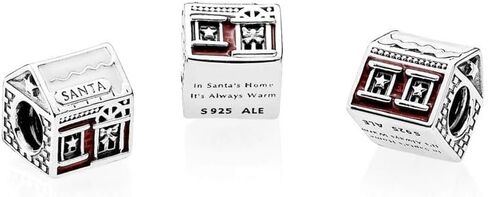 MiniJewelry Christmas Charms fits Pandora Charms Moments Bracelets Xmas Santa Sterling Silver Dangle Beads for Jewelry Making in Kuwait