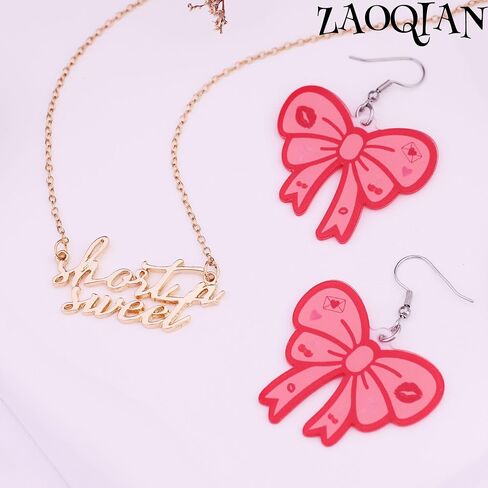 𝐒𝐡𝐨𝐫𝐭 𝐧' 𝐒𝐰𝐞𝐞𝐭 Inspired Necklace Jewelry Merch Accessories for Women Fans Costume Outfit Dress Decor in Saudi Arabia