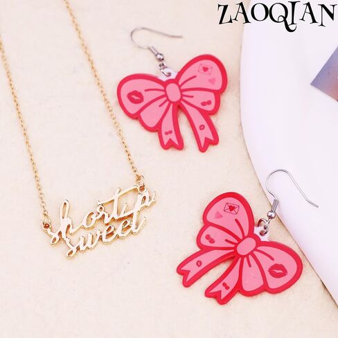 𝐒𝐡𝐨𝐫𝐭 𝐧' 𝐒𝐰𝐞𝐞𝐭 Inspired Necklace Jewelry Merch Accessories for Women Fans Costume Outfit Dress Decor in Saudi Arabia