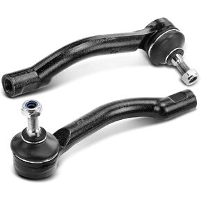 A-Premium 2 x Front Outer Tie Rod Ends, Compatible with Nissan Rogue 2008-2013, Rogue Select 2014-2015, Replace # ES800583 ES800582