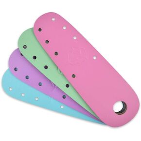 Bont Roller Skates - 100% Australian Leather Flat Toe Guard Protectors - Roller Skate Derby Speed - Pastel Pair