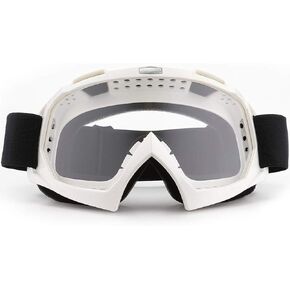 SPOSUNE Motorcycle Goggles, ATV Dirt Bike Off Road MX UV400 Motocross Goggle with Soft Thick Foam Anti-Scratch Dustproof