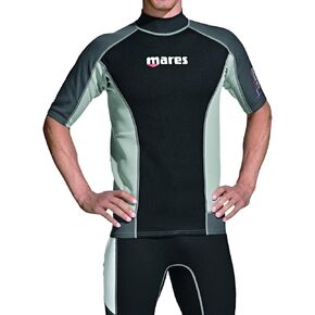 Mares Rash Guard Top - Mens Short Sleeve-XXXL