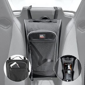 KEMIMOTO Storage Bag 1680D Compatible with 2022-2024 CFMOTO ZForce 950 H.O /950 H.O.E.X. /2020-2022 ZForce 950 Sport UTV Cab Pack Center Seat Bag with PVC Wear Resistant Zippers Storage Bag