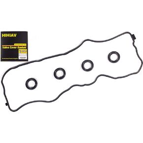 VS50741R Valve Cover Gasket Set &Gasket Maker Compatiable with 2006-2019 Acura, Honda, Civic, ILX, HR-V, 1.8L, 2.0L, L4,VC246G 036-1953 16V, 122cid, 1799cc, 1997cc