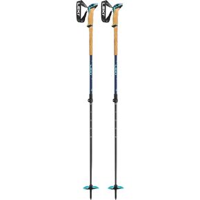 LEKI Berninia 2 Aluminum Adjustable Lightweight Ski Poles for Backcountry Skiing & Snowboarding
