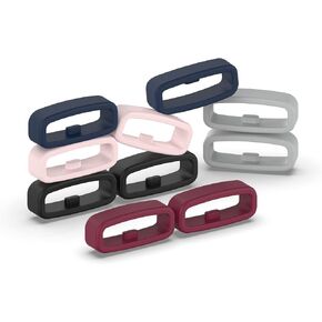 RuenTech Band Clips Compatible with Disney Magic Band/Magic Band 2.0/Magic Band+, Soft Silicone Band Keeper Wrist Loop Security Holder Clips for Disney Magic Band (Pack of 10)
