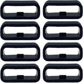 20MM Watch Bands Fastener Rings Replacement for Garmin Forerunner 245 Music/Forerunner 645/ Garmin Venu/Venu Sq/Venu 2 Plus/Garmin Vivoactive 3/ Vivomove Silicone Band Keeper Retainer Holder Loop in Saudi Arabia