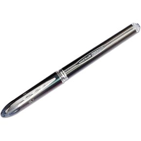 Uni-Ball Vision Elite Stick Micro Point, Airplane-Safe, Rollerball Pens, Black Ink, 0.5mm, 6 Pack