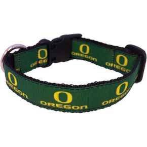 NCAA Oregon Ducks Dog Collar, Team Color, Medium