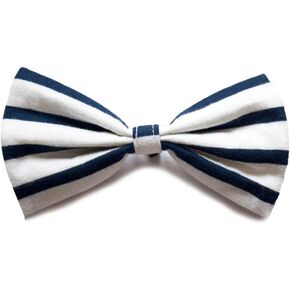 Ruse Pet Dog and Cat Bow Tie 'Acai Berry Striper' Easy to Use Anti Chafing Elastic Strap Gift for Pets Dogs & Cats Scarf Tie/S M-AC2100001BT_S-M
