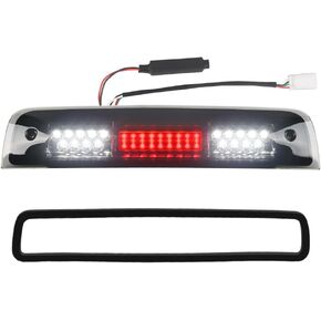 RAVSOFT LED 3rd Third Brake Light Smoked Lens with Seal Gakset For 2009-2018 Dodge Ram 1500 2500 3500 High Mount Stop Lamp Assembly