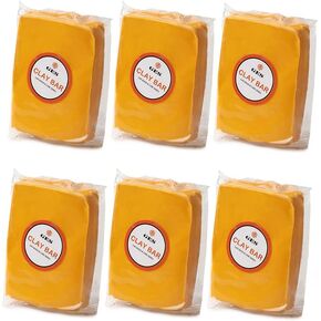 Car Clay Bar for Car Detailing 6 Pack 600g, Auto Detailing Clay Bar Cleaner, Grade Cleaner Kit for Coating Polisher Car Wash Kit Cleaning RV Cars Boats Bus