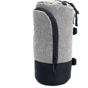 Vincita Nova Saddle Bag Bicycle Strap-on Seat Pack Bag for Folding Bike - Spacious Saddle Bag, Designed to Fit Under The Seat of Your Folding Bike,Complete with Wide Zipper Opening Panel (Black)