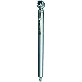 Tru-Flate 17-521 Low Pressure (0-20 PSI) Tire Gauge with Pocket Clip for Garden Tractors, Golf Carts, ATVs, Sports Equipment, and More, Silver