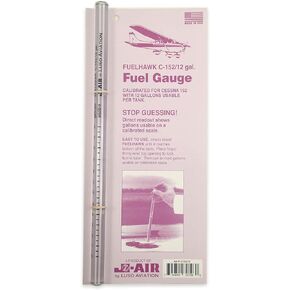 Fuelhawk Aircraft Fuel Gauge, Cessna 152 - 12 gallon