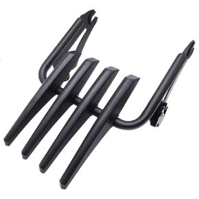 HTTMT- Detachable Locking Latch Kit Compatible with Touring Sissy Bar Luggage Rack 1984-2020 [P/N: MT502-003-RLS01-CD]