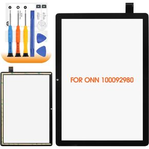 for Onn 100092980 Screen Replacement for Onn Kids Tablet 10.1 Screen for Onn 100092980 Touch Screen Digitizer Black with Tools(not Including LCD)