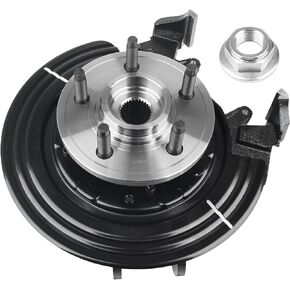 Autoround 698-013 Rear Left Wheel Hub Steering Knuckle Assembly Compatible with 2002-2005 Ford Explorer Mercury Mountaineer Driver Side