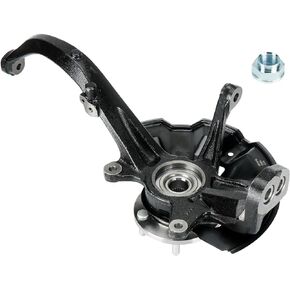 Front Left Driver Steering Knuckle Wheel Bearing Hub Assembly Fit for 2006-2012 Ford for Fusion 2006-2011 Mercury for Milan 2007-2012 Lincoln for MKZ 2006 for Zephyr Replace for # LK011 698-409