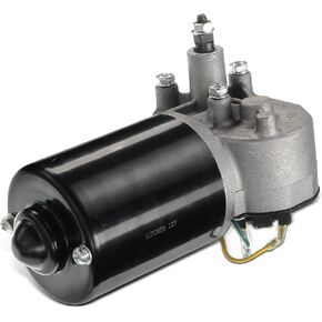 A-Premium Front Windshield Wiper Motor Compatible with Chrysler Town & Country, LeBaron, Laser & Dodge Caravan, Charger, B150 B250 B350, D100 D150 D250, W100 W150 W250 & Plymouth and more, 1985-1987