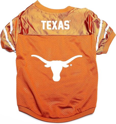 قميص الحيوانات الأليفة من Pet Goods NCAA Texas Longhorns Collegiate للحيوانات الأليفة، مقاس متوسط، برتقالي in Kuwait