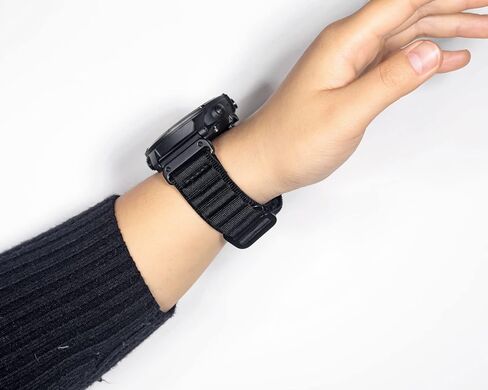 متوافق مع Garmin، سوار رياضي من النايلون المنسوج المتين مع حزام ساعة G-hook لسلسلة fēnix/Forerunner/Vivoactive/Approach/MARQ/quatix/D2، سوار بديل متين للرجال in Saudi Arabia