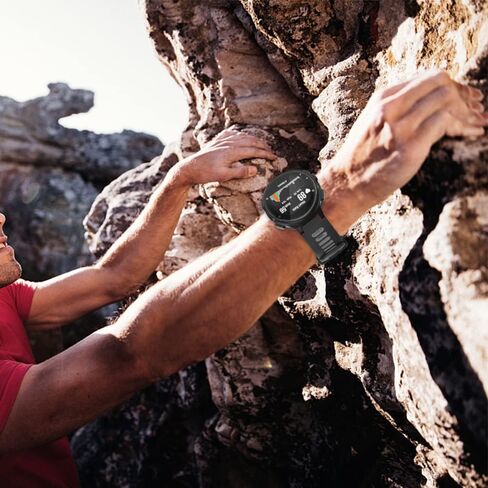 سوار ساعة ISABAKE بديل لـ Garmin Forerunner 735XT/Approach S20 S5 S6 حزام سيليكون ناعم مع مشبك معدني متوافق مع 735xt/220/230/235/620/630 in Kuwait