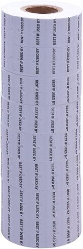 الملصقات المناسبة: Motex MX5500، Towa GS Series، Halmark Model H، Kenco 18-8,000 ملصق من Kenco (أبيض) in Kuwait