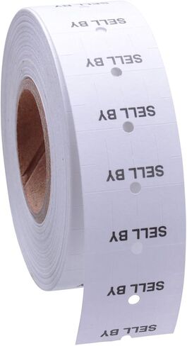 الملصقات المناسبة: Motex MX5500، Towa GS Series، Halmark Model H، Kenco 18-8,000 ملصق من Kenco (أبيض) in Kuwait
