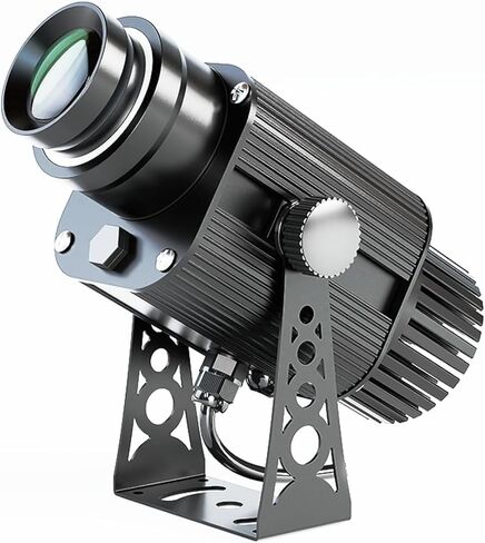 GOBO Projector LED Logo GOBO Projector Image Rotation IP65 Waterproof with Manual Zoom DJ Effect Light Custom Gobos for Company Restaurant Store Wedding Advertising Outdoor Use in Saudi Arabia