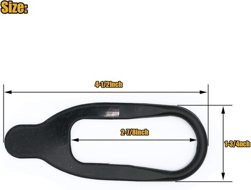 87010 أشرطة مطاطية لمقابض وحيد القرن ووحيد القرن مقاس XL (4 عبوات) in Kuwait
