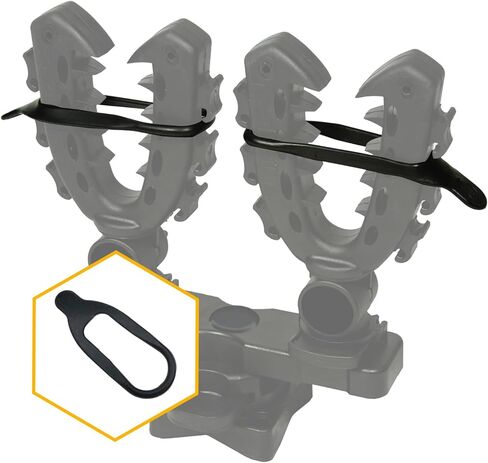 87010 أشرطة مطاطية لمقابض وحيد القرن ووحيد القرن مقاس XL (4 عبوات) in Kuwait