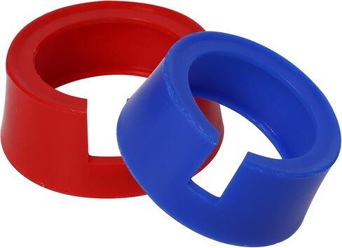 49190 التمهيد لسترة صفراء أحذية قياس HVAC 3-1/8 "قياس 1 زوج أحمر أزرق التيار المتناوب مقاييس الغطاء الواقي in Kuwait