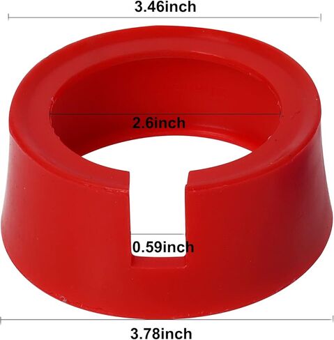 49190 التمهيد لسترة صفراء أحذية قياس HVAC 3-1/8 "قياس 1 زوج أحمر أزرق التيار المتناوب مقاييس الغطاء الواقي in Kuwait