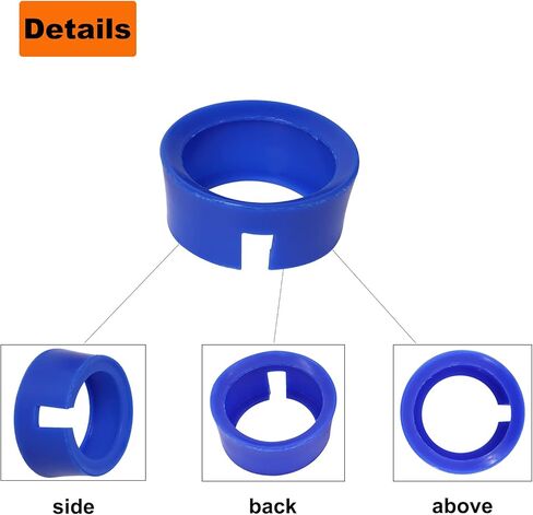 49190 التمهيد لسترة صفراء أحذية قياس HVAC 3-1/8 "قياس 1 زوج أحمر أزرق التيار المتناوب مقاييس الغطاء الواقي in Kuwait