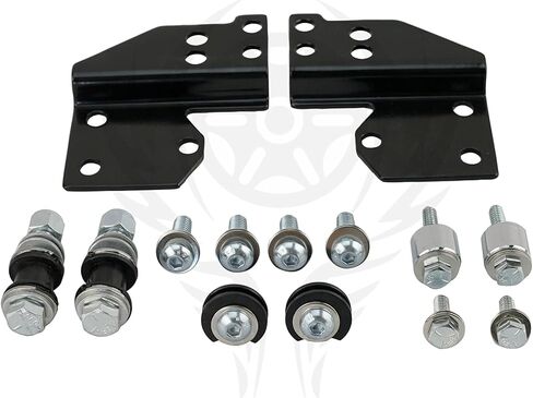 طقم الإرساء الأمامي يناسب هارلي سيسيبار القابل للفصل 1997-2008 ستريت جلايد/إلكترا جلايد/رود جلايد/رود كينج (سيسيبار دوكينج 97-08) in Kuwait