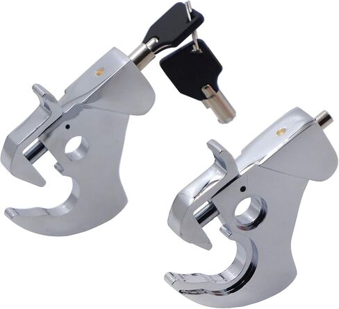 HTTMT- مجموعة مزلاج قفل قابلة للفصل متوافقة مع رف الأمتعة Touring Sissy Bar 1984-2020 [P/N: MT502-003-RLS01-CD] in Kuwait