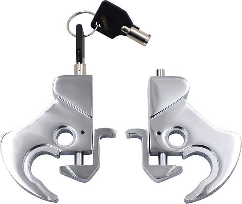 HTTMT- مجموعة مزلاج قفل قابلة للفصل متوافقة مع رف الأمتعة Touring Sissy Bar 1984-2020 [P/N: MT502-003-RLS01-CD] in Kuwait