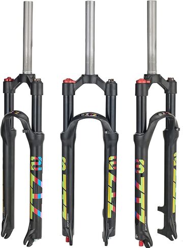 ZTZ Mountain Bicycle Suspension Forks, 26/27.5/29 inch MTB Bike Front Fork with Rebound Adjustment, 100mm Travel 28.6mm QR 9mm (29inch) in Saudi Arabia