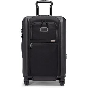 TUMI - Alpha Hybrid International Expandable 4 Wheeled Carry-On - Roller Bag for Extended Trips or International Getaways - Carry-On Luggage with 4 Spinner Wheels - Men & Women Travel Suitcase - Black