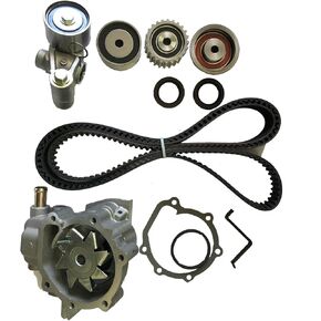 TKF-006, TCK304, TCKWP304A Engine Timing Belt Replacement Kit with Water Pump Compatible with Subaru Impreza Forester Legacy Outback 2.5L 2006-2012 2.5L