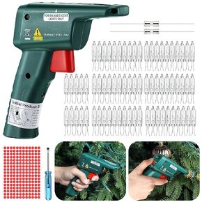 Christmas Light Repair Kit with 70 Xmas Replacement Bulbs, Christmas Light Test for Repairing Incandescent Christmas Light Bulb, Christmas Tree Light Tester Kit, Include 204 Marking Stickers