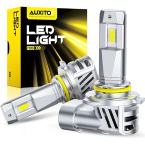 9005 Bulbs, 20000LM Bright 6500K Cool White, 120W with Cooling Fan Light Bulbs, Pack of 2
