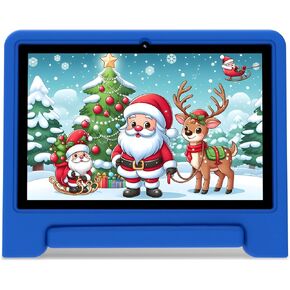 Kids Tablet, 10.1 inch Android Tablet for Kids, Toddler Tablet with Bluetooth, WiFi, Parental Control, Dual Camera,6GB RAM 64GB ROM(Navy Blue)