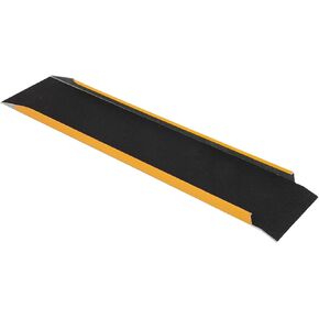 Loading Ramp with Non-Slip Surface 48" L x 11.2" W x 1.6" H, Portable Aluminum Ramp, ATV Ramp 600LBS for Dirt Bikes, Tractors, Lawn Mowers, Snow Blowers Pickup (1PCS)